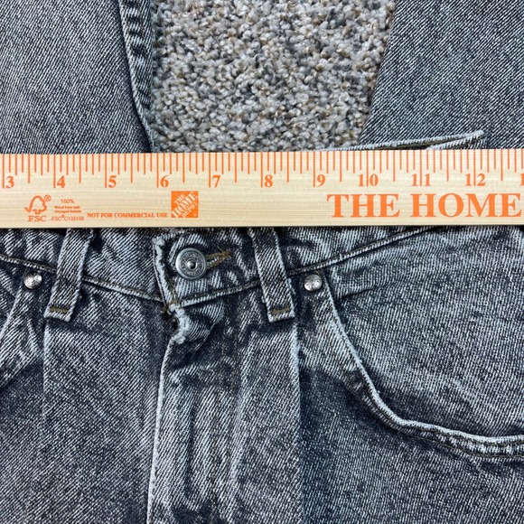 Vintage Levi's SilverTab Jeans 23x27 Gray USA Made Distressed Straight Leg 90s - Picture 5 of 11